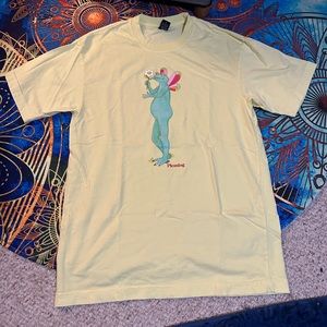 Pleasing Shroom Bloom T-Shirt in Sunshine Yellow